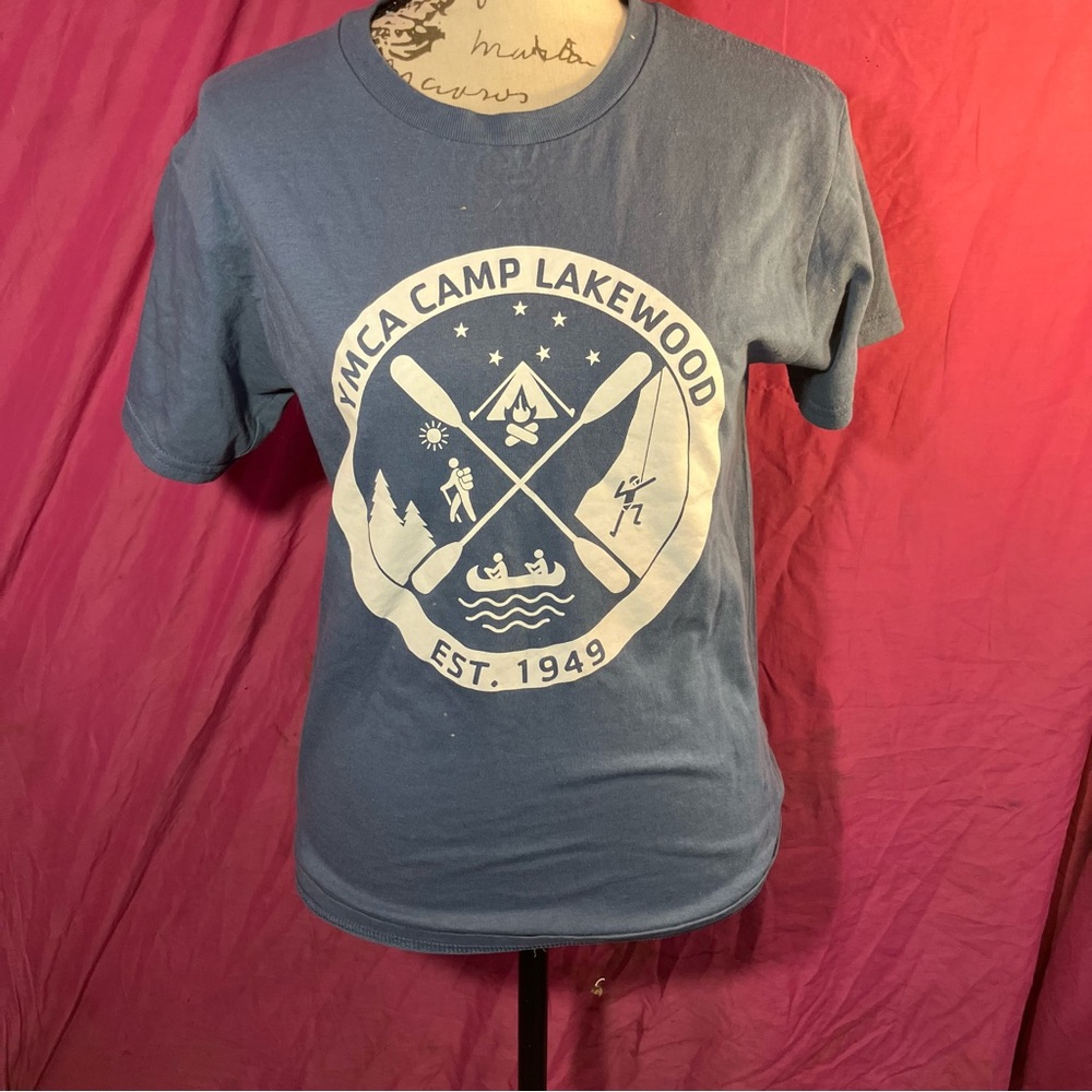 Gildan Heavy Cotton Blue T-Shirt